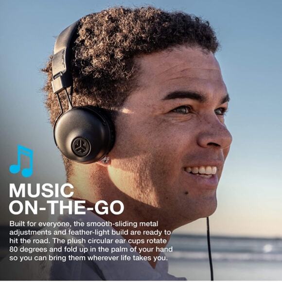 JLab Studio On-Ear Headphones - Picture 4 of 9